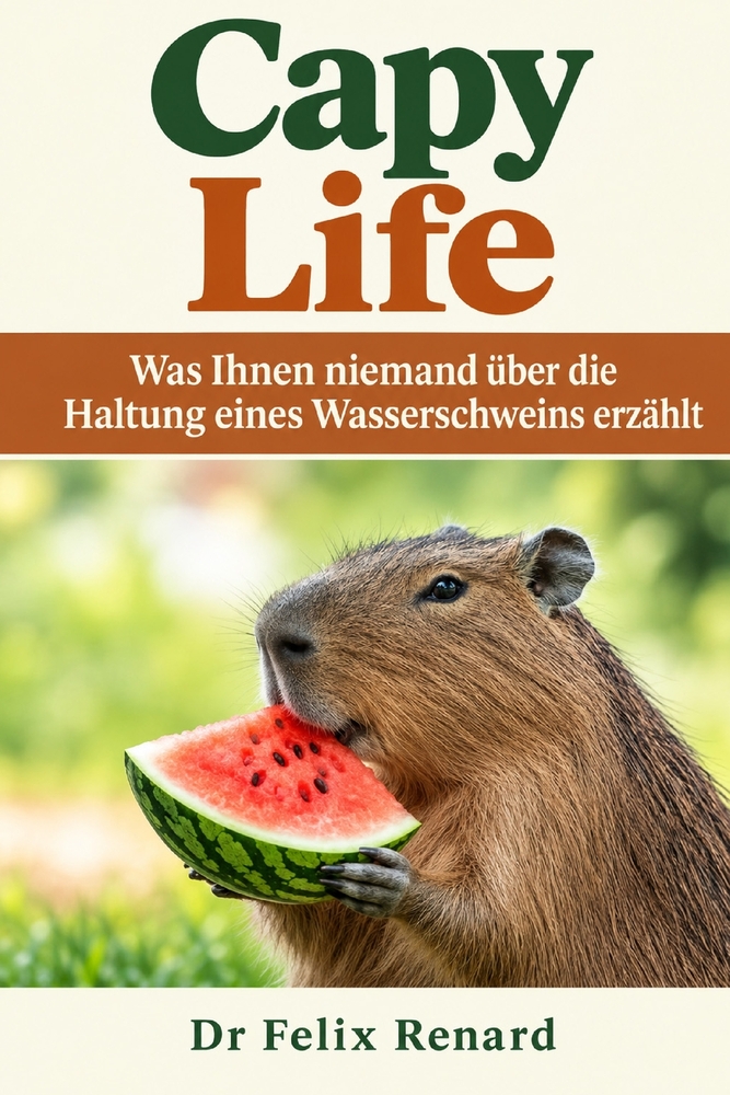 Capy Life: What No One Tells You About Owning a Capybara: A Complete Guide to Raising Happy, Healthy, and Well-Adjusted Capybaras cover