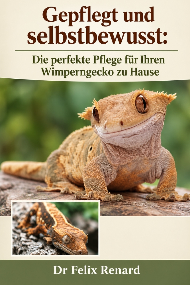 Gepflegt und selbstbewusst: Die perfekte Pflege für Ihren Wimperngecko zu Hause cover