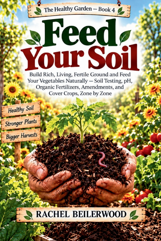 Feed Your Soil: Build Rich, Living, Fertile Ground and Feed Your Vegetables Naturally - Soil Testing, pH, Organic Fertilizers, Amendments, and Cover C cover