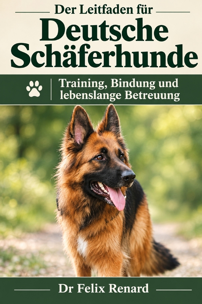 Der Leitfaden für Deutsche Schäferhunde: Training, Bindung und lebenslange Betreuung cover