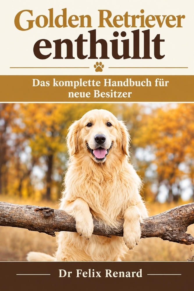 Golden Retriever enthüllt: Das komplette Handbuch für neue Besitzer cover