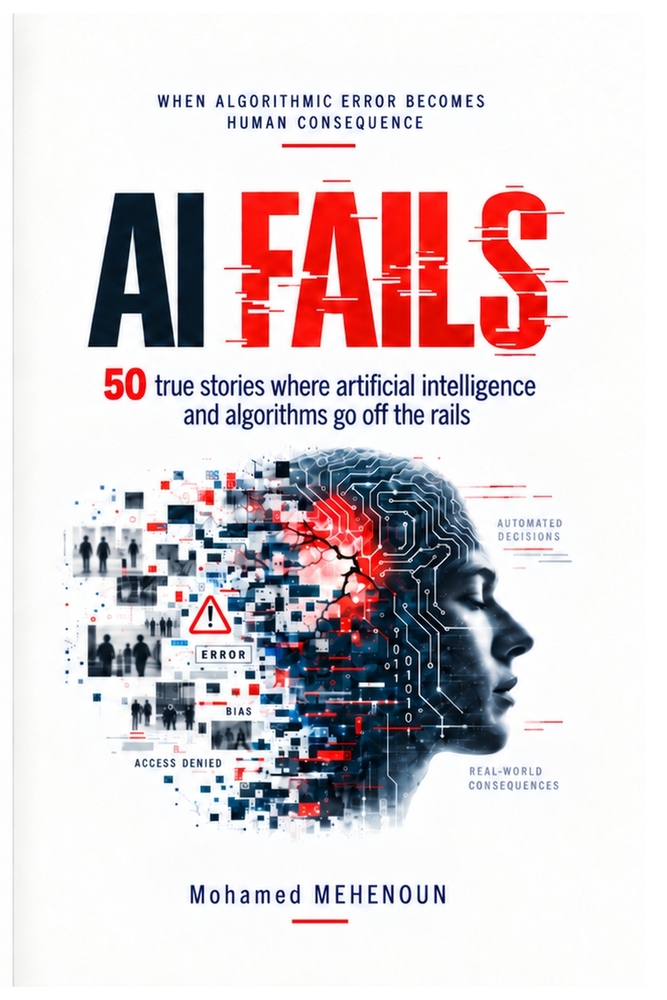AI Fails: 50 True Stories of When Artificial Intelligence and Algorithms Went Off the Rails cover