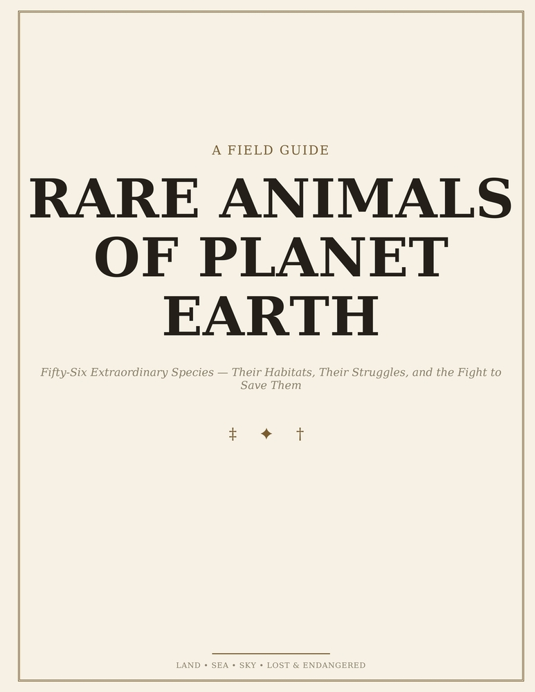 Rare Animals of Planet Earth cover
