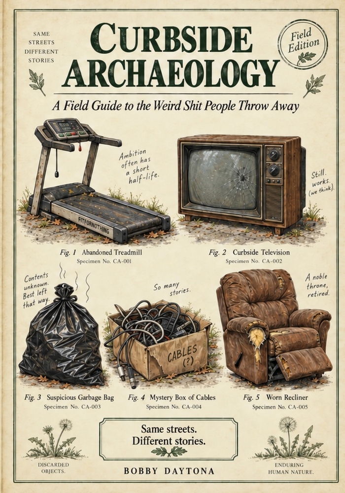 Curbside Archaeology: A Field Guide to the Weird Shit People Throw Away cover
