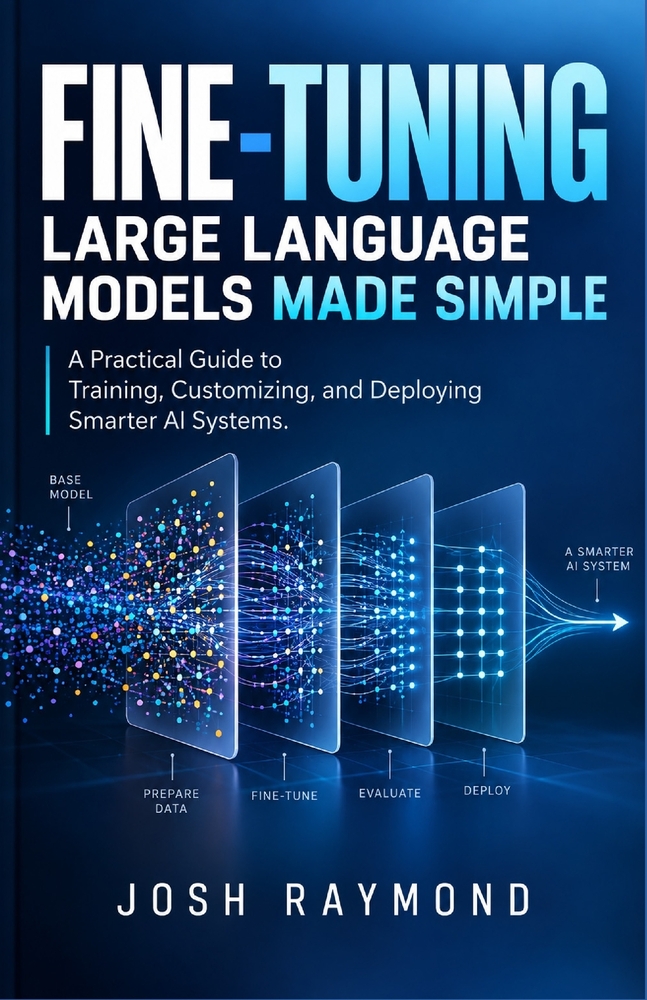 Fine-Tuning Large Language Models Made Simple: A Practical Guide to Training, Customizing, and Deploying Smarter AI Systems. cover