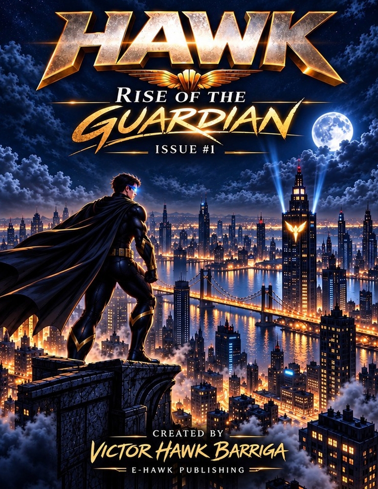 Hawk: Rise of the Guardian: Issue #1 cover