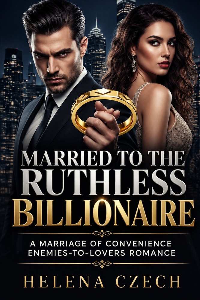 Married to the Ruthless Billionaire: A Marriage of Convenience Enemies-to-Lovers Romance cover