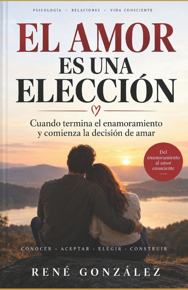 El Amor Es Una Elección: Cuando termina el enamoramiento y comienza la decisión de amar cover