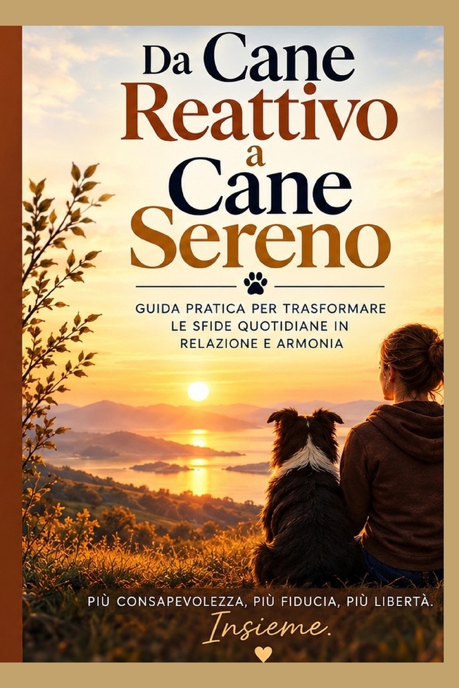 Da cane reattivo a cane sereno: Guida pratica per trasformare le sfide quotidiane in relazione e armonia cover