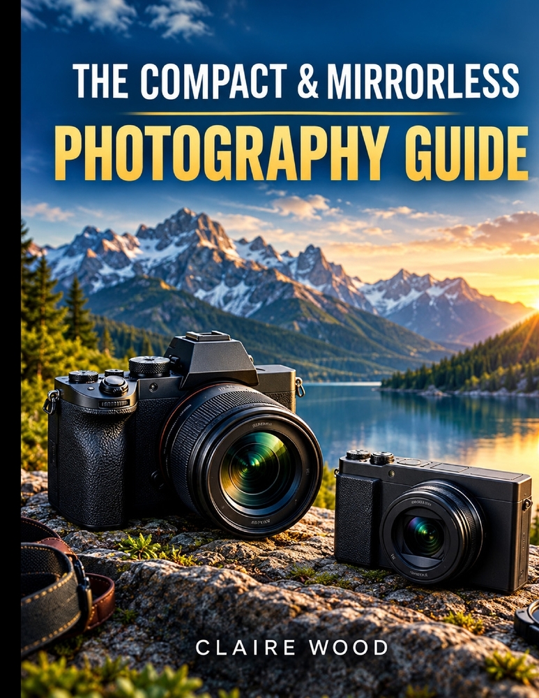 The Compact & Mirrorless Photography Guide: Setup, Exposure & Shooting Guide for Canon EOS Rp, Hasselblad, Sony Rx100 VII & Nikon Coolpix cover