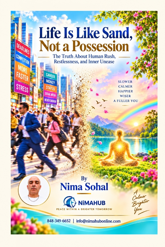 Life Is Like Sand, Not a Possession: The Truth About Human Rush, Restlessness, and Inner Unease cover