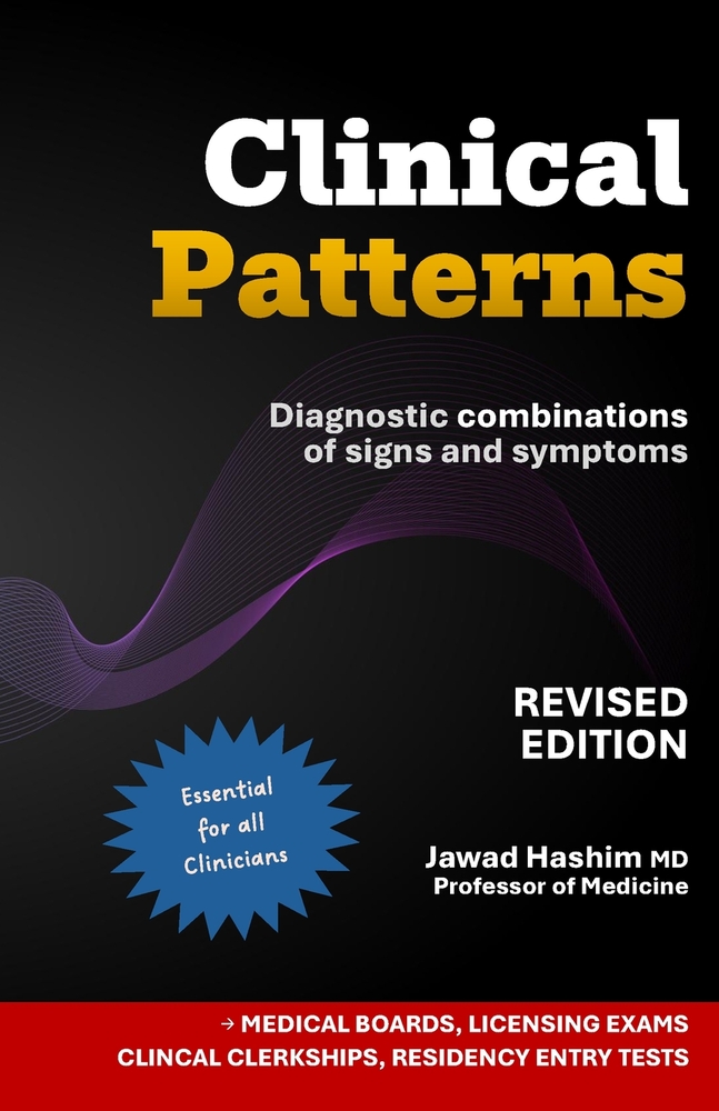 Clinical Patterns: Diagnostic combinations of signs and symptoms cover