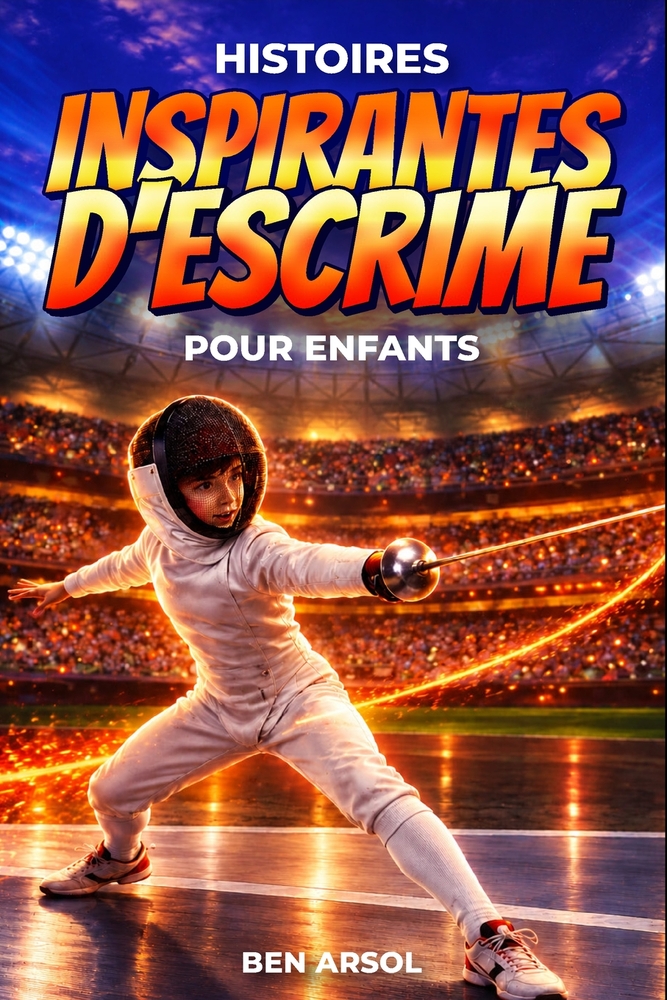Histoires inspirantes d'escrime pour enfants: 15 histoires inspirantes de véritable escrime pour jeunes lecteurs, avec des leçons de courage, de déter cover