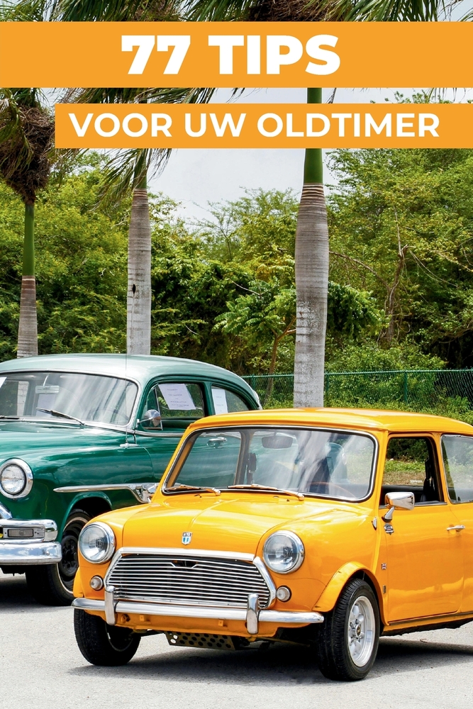 77 Tips Voor Je Oldtimer: Dit nieuwe boek onthult de best bewaarde geheimen van oldtimers cover