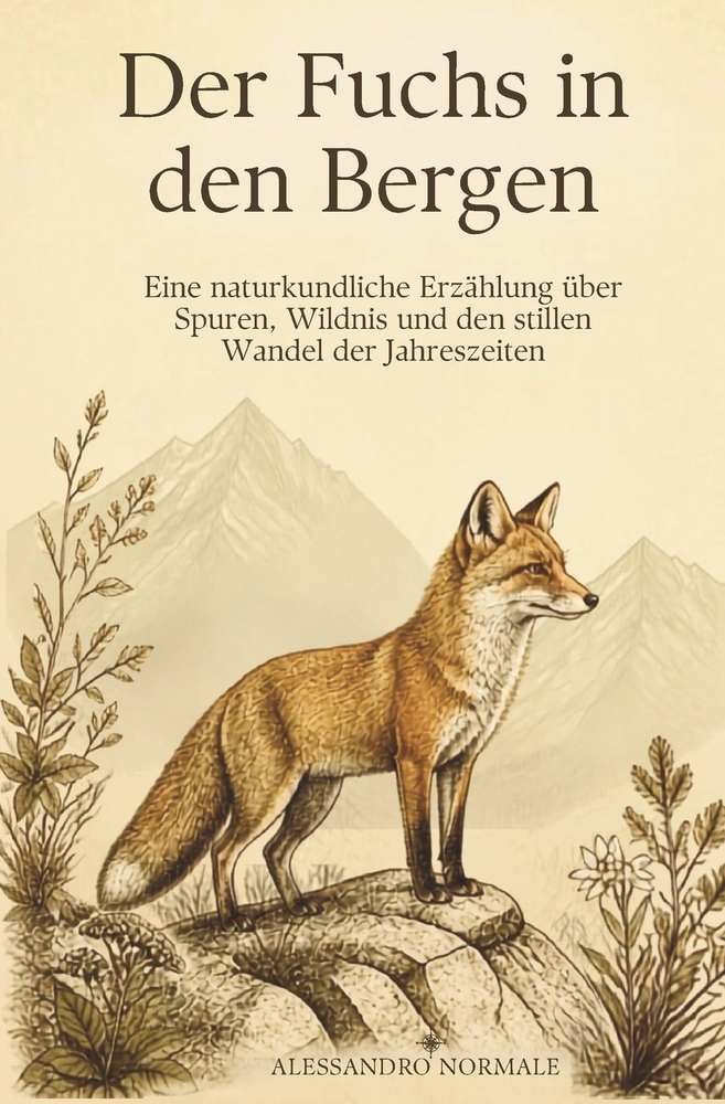 Der Fuchs in den Bergen: Eine naturkundliche Erzählung über Spuren, Wildnis und den stillen Wandel der Jahreszeiten cover