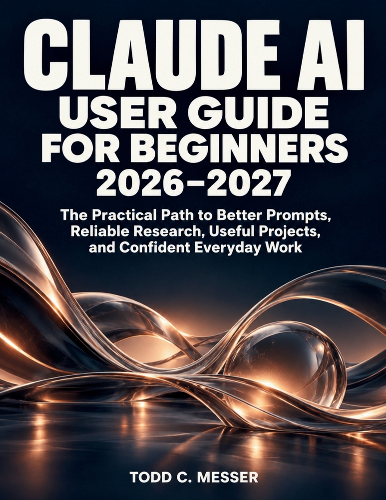 Claude AI User Guide for Beginners 2026-2027: The Practical Path to Better Prompts, Reliable Research, Useful Projects, and Confident Everyday Work cover