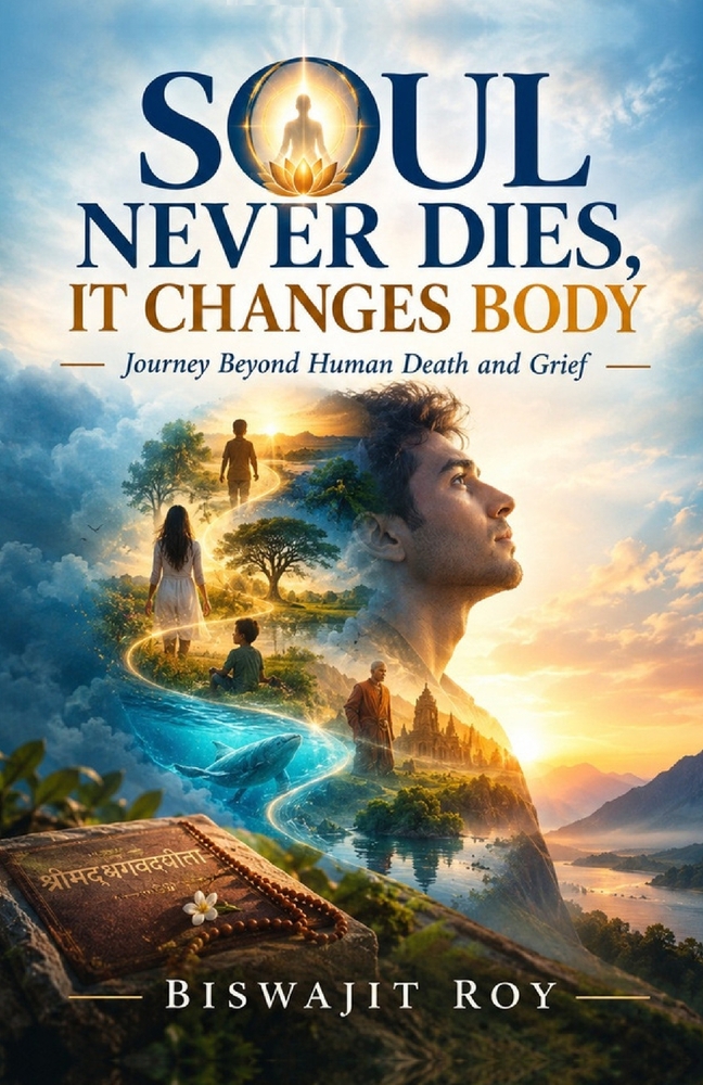 Soul Never Dies, It Changes Body: Journey Beyond Human Death and Grief cover