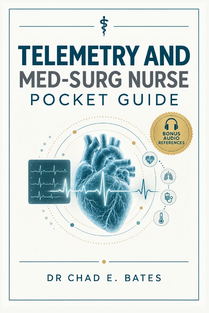 Telemetry and Med-Surg Nurse Pocket Guide cover
