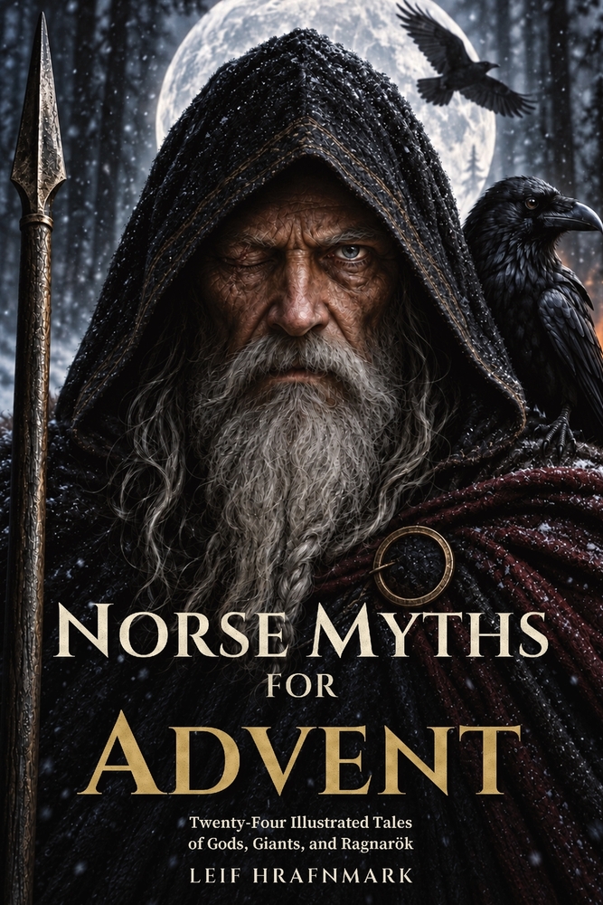 Norse Myths for Advent: Twenty-Four Illustrated Tales of Gods, Giants, and Ragnarök cover