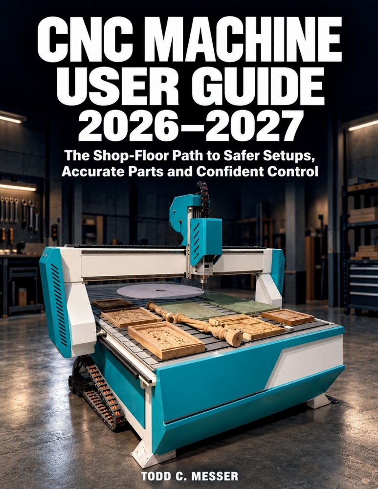 CNC Machine User Guide 2026-2027: The Shop-Floor Path to Safer Setups, Accurate Parts and Confident Control cover