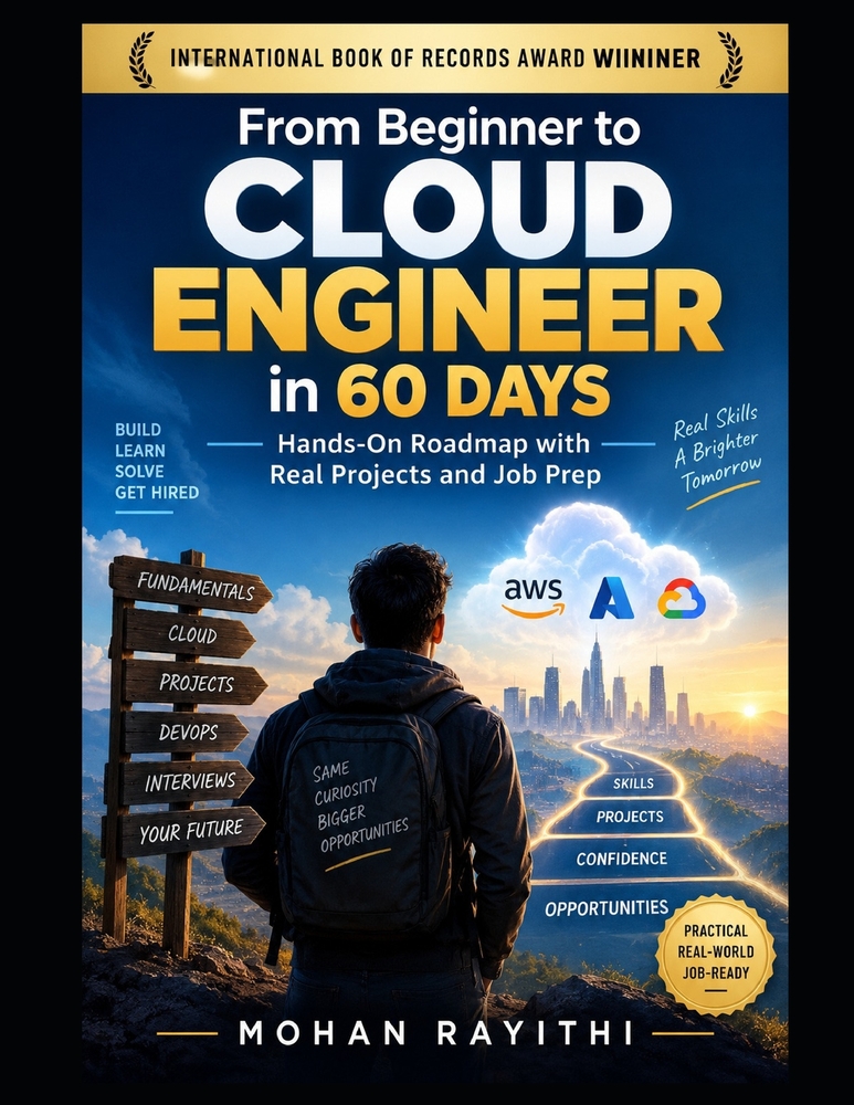 From Beginner to Cloud Engineer in 60 Days: Hands-On Roadmap with Real Projects and Job Prep cover