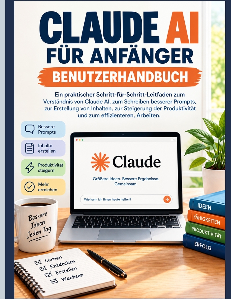 Claude AI Für Anfänger Benutzerhandbuch 2026 cover