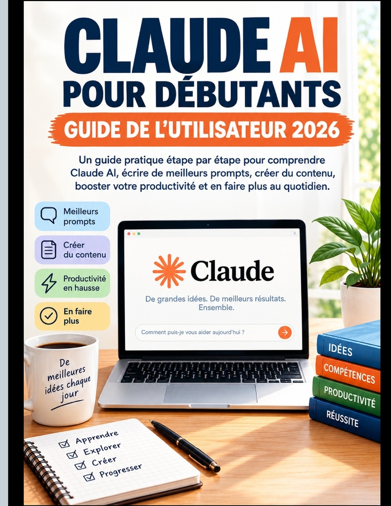 Claude AI Pour Début Ants Guide de l'Utilisateur 2026 cover