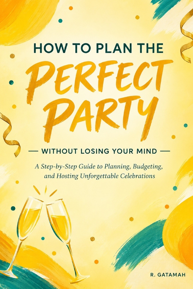 How to Plan the Perfect Party: A Step By Step Guide To Planning, Budgeting and Hosting Unforgettable Celebrations cover