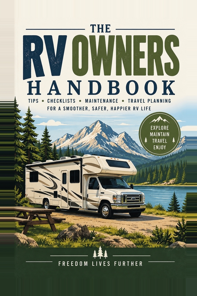The RV Owner's Handbook: Systems, Hookups, Maintenance, and Checklists for Your First Season on the Road cover