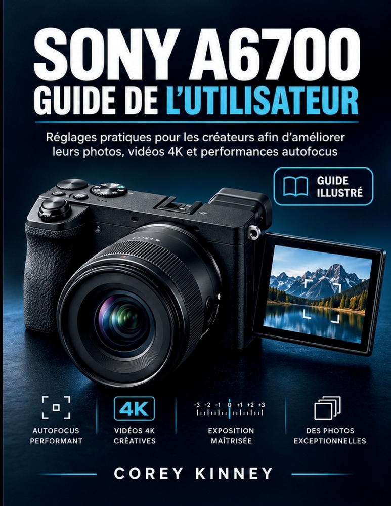 Sony A6700 Guide de l'Utilisateur: Réglages pratiques pour les créateurs afin d'améliorer leurs photos, vidéos 4K et performances autofocus cover