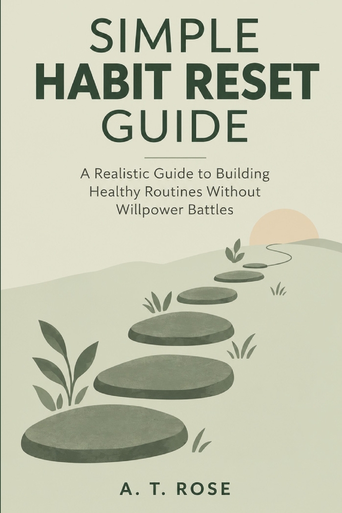 Simple Habit Reset Guide: A Realistic Guide to Building Healthy Routines Without Willpower Battles cover
