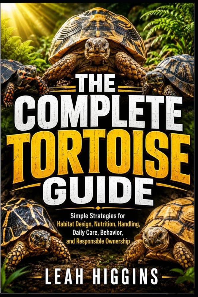 The Complete Tortoise Guide: Simple Strategies for Habitat Design, Nutrition, Handling, Daily Care, Behavior, and Responsible Ownership cover
