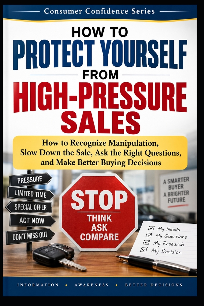 How to Protect Yourself from High-Pressure Sales: How to Recognize Manipulation, Slow Down the Sale, Ask the Right Questions, and Make Better Buying D cover