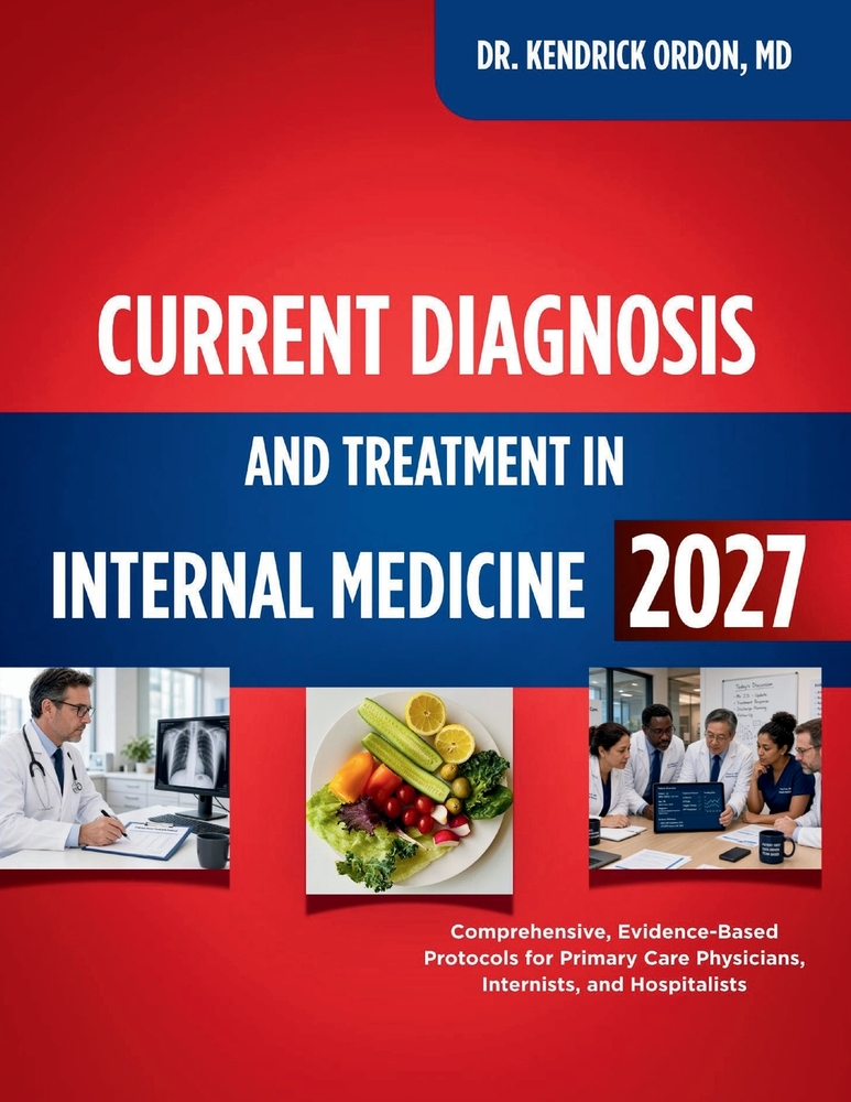 Current Diagnosis and Treatment in Internal Medicine 2027: Comprehensive, Evidence-Based Protocols for Primary Care Physicians, Internists, and Hospit cover