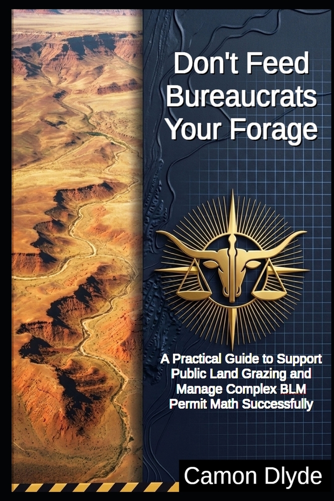 Don't Feed Bureaucrats Your Forage: A Practical Guide to Support Public Land Grazing and Manage Complex BLM Permit Math Successfully cover
