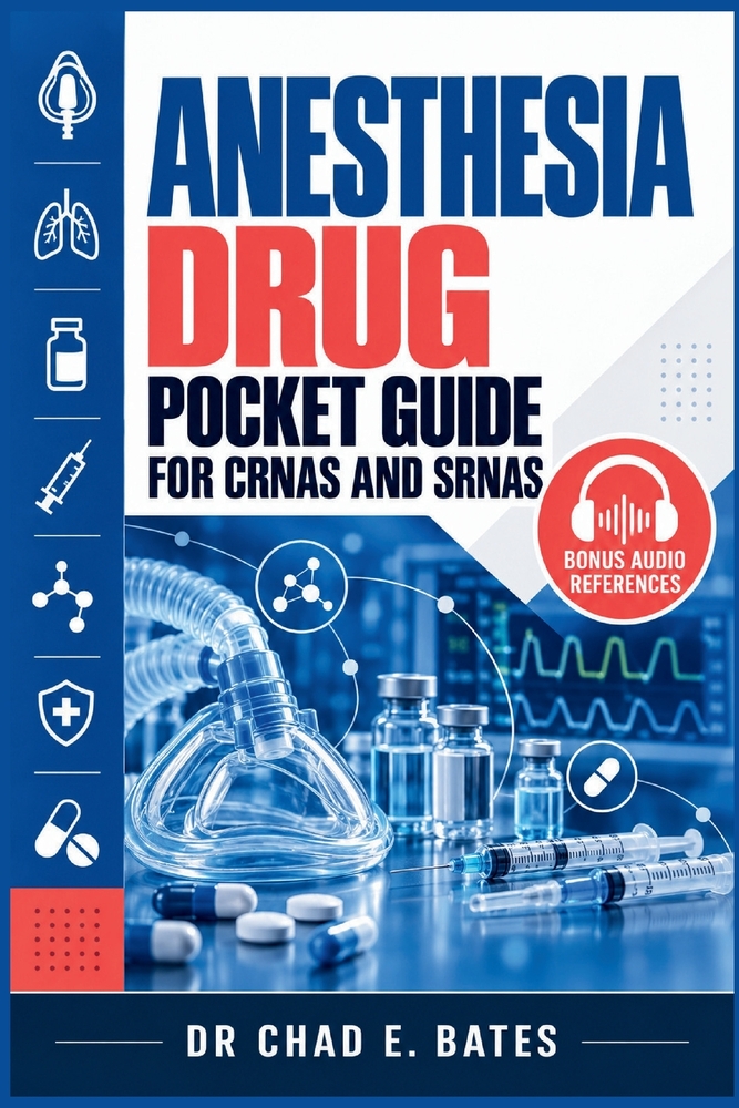 Anesthesia Drug Pocket Guide for CRNAs and SRNAs cover