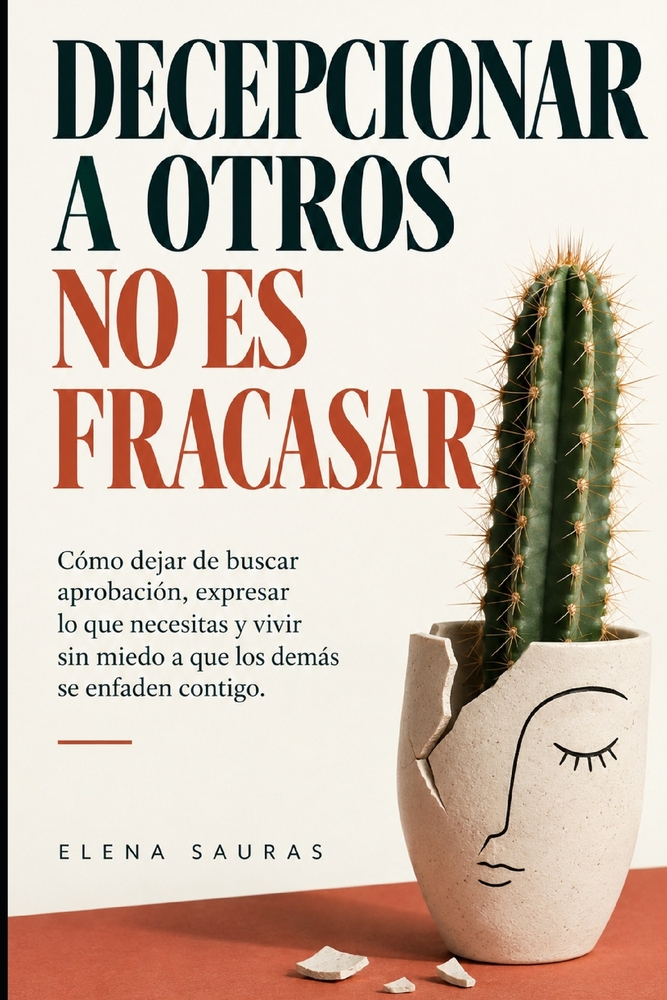 Decepcionar a otros no es decepcionar: Cómo dejar de buscar aprobación, expresar lo que necesitas y vivir sin miedo a que los demás se enfaden contigo cover
