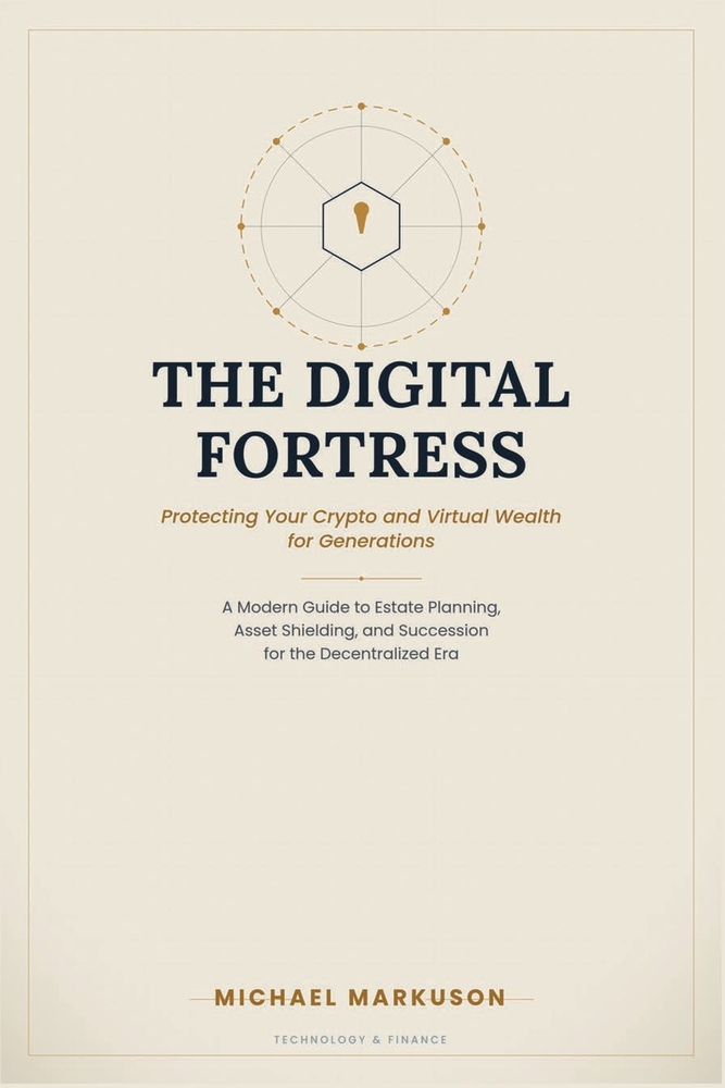 The Digital Fortress: Protecting Your Crypto and Virtual Wealth for Generations: A Modern Guide to Estate Planning, Asset Shielding, and Succession fo cover