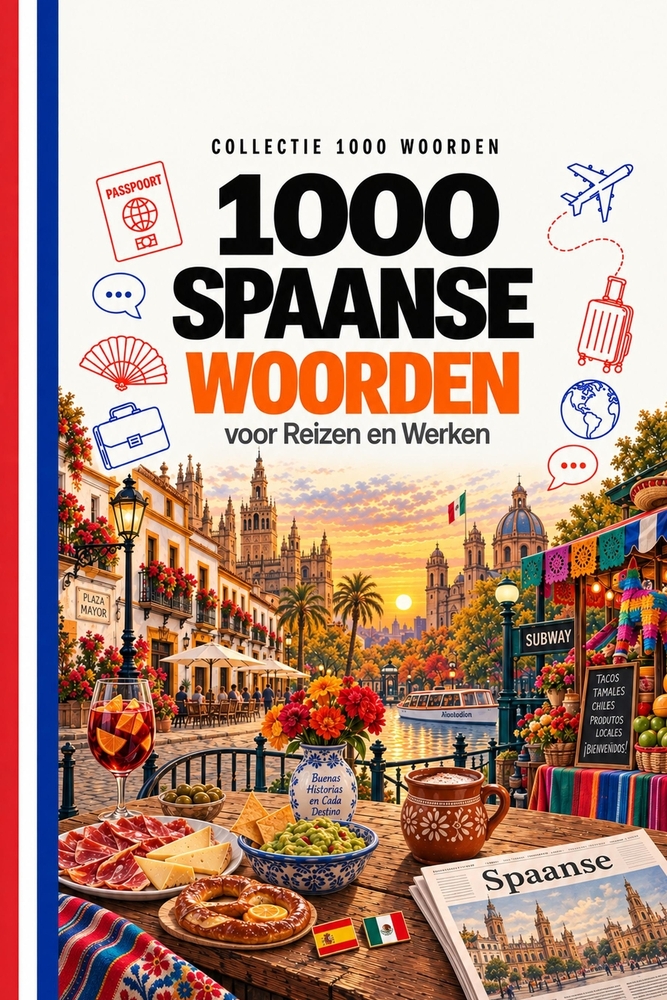1000 Spaanse Woorden: voor Reizen en Werken cover