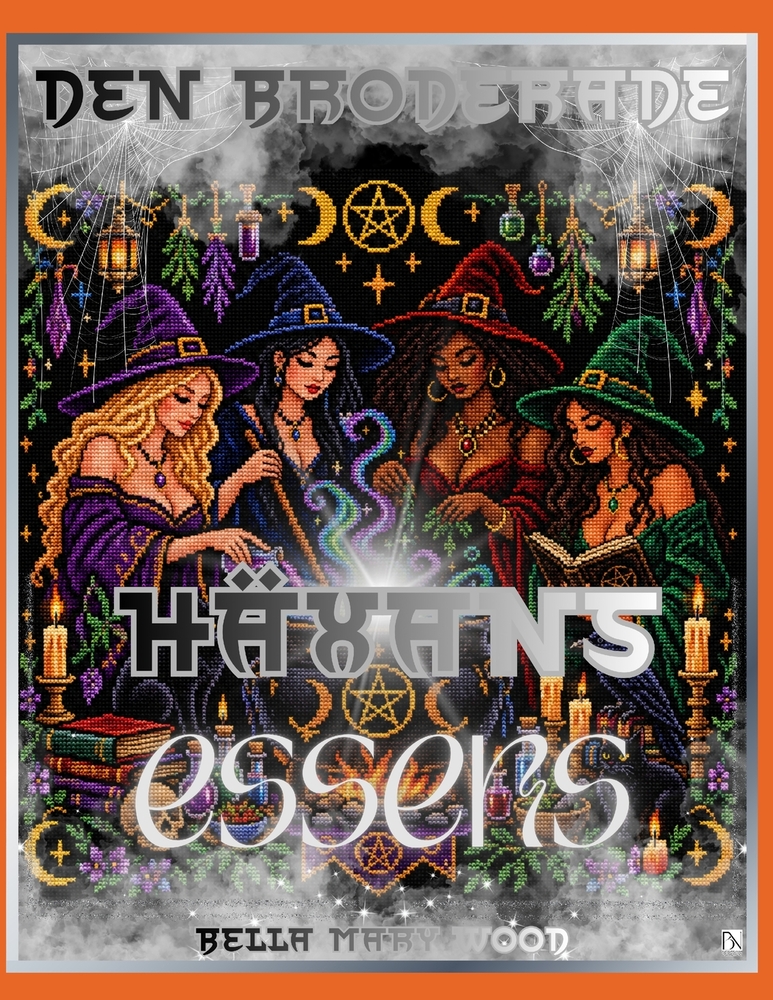 Den Broderade Häxans Essens: En magisk bok för dig som älskar broderi, färger och häxornas värld cover