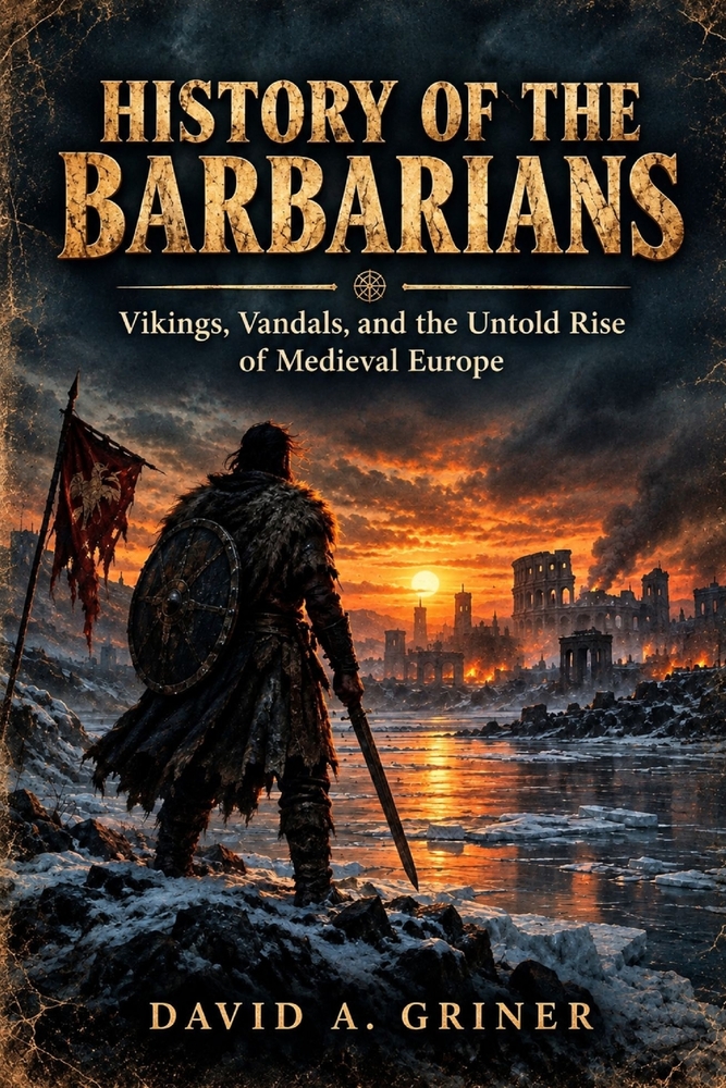 History of the Barbarians: Vikings, Vandals, and the Untold Rise of Medieval Europe cover