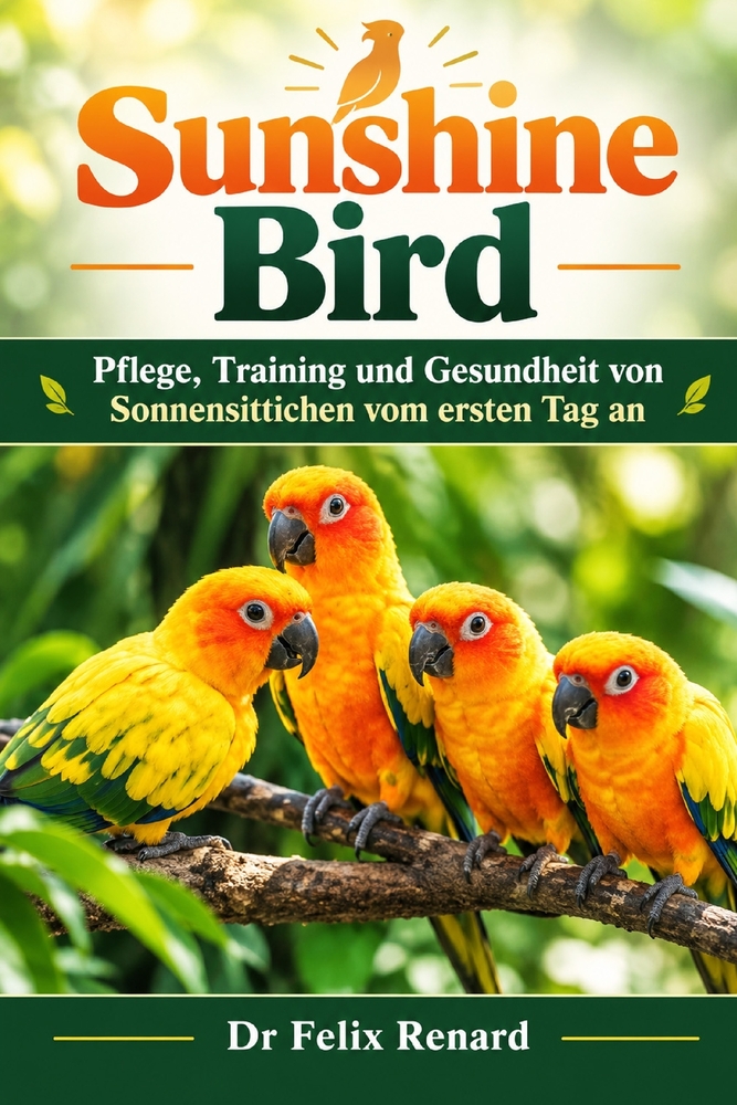 Sunshine Bird: Sun Conure Care, Training & Health from Day One cover