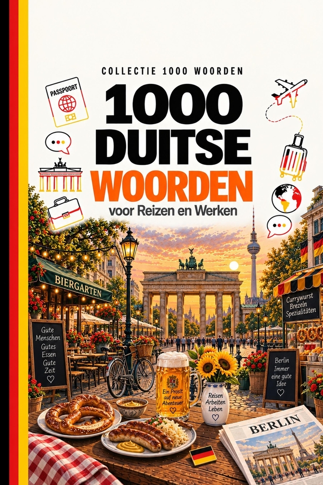 1000 Duitse Woorden: voor Reizen en Werken cover
