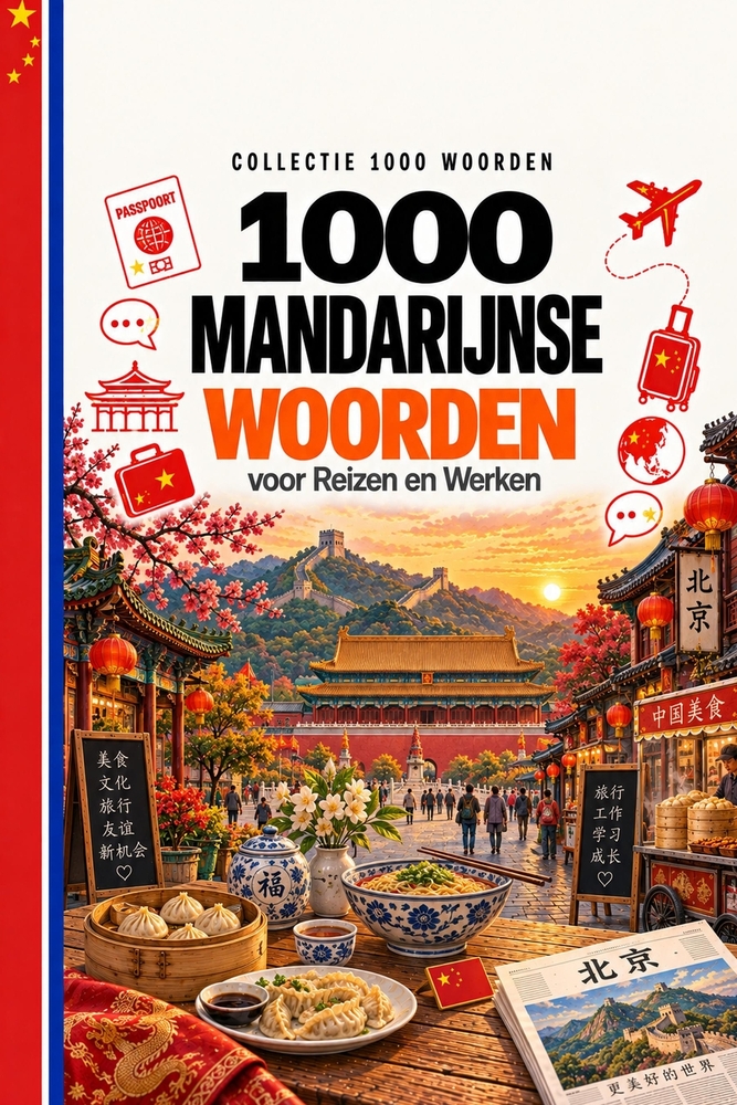 1000 Mandarijnse Woorden: voor Reizen en Werken cover