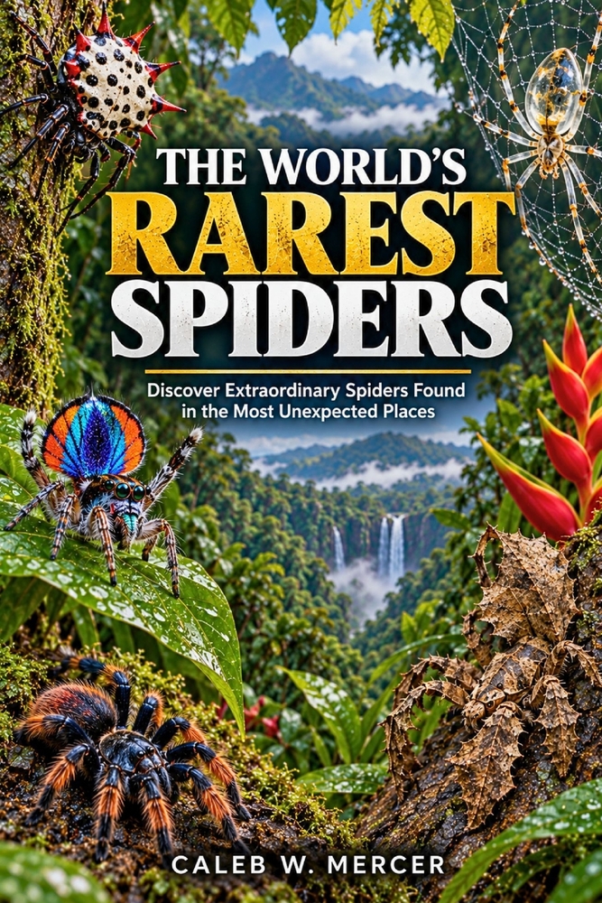 The World's Rarest Spiders: Discover Extraordinary Spiders Found in the Most Unexpected Places cover