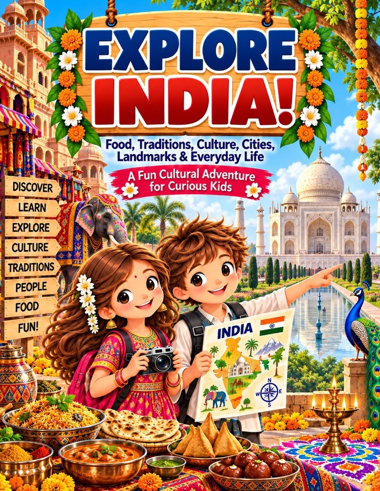 Explore India!: Food, Traditions, Culture, Cities, Landmarks & Everyday Life cover