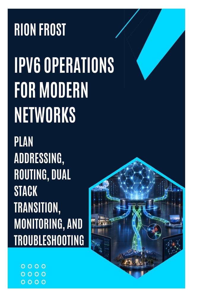 IPv6 Operations for Modern Networks: Plan Addressing, Routing, Dual Stack Transition, Monitoring, and Troubleshooting cover