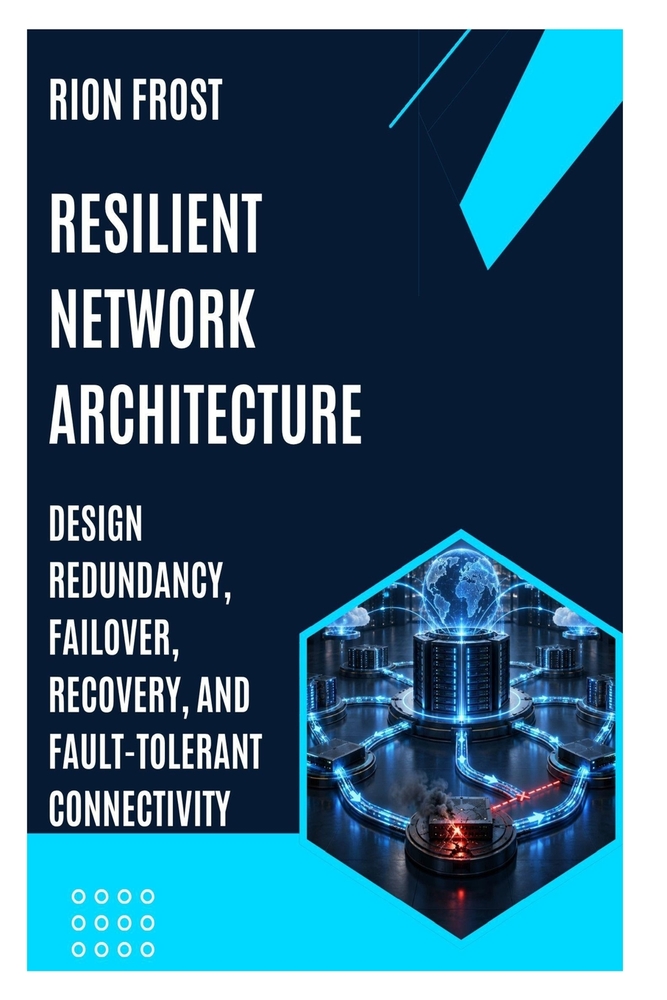 Resilient Network Architecture: Design Redundancy, Failover, Recovery, and Fault-Tolerant Connectivity cover