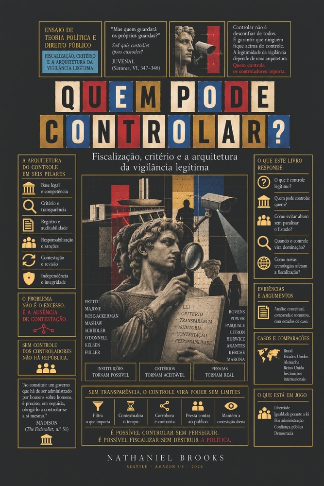 Quem Pode Controlar?: Fiscalização, critério e a arquitetura da vigilância legítima cover