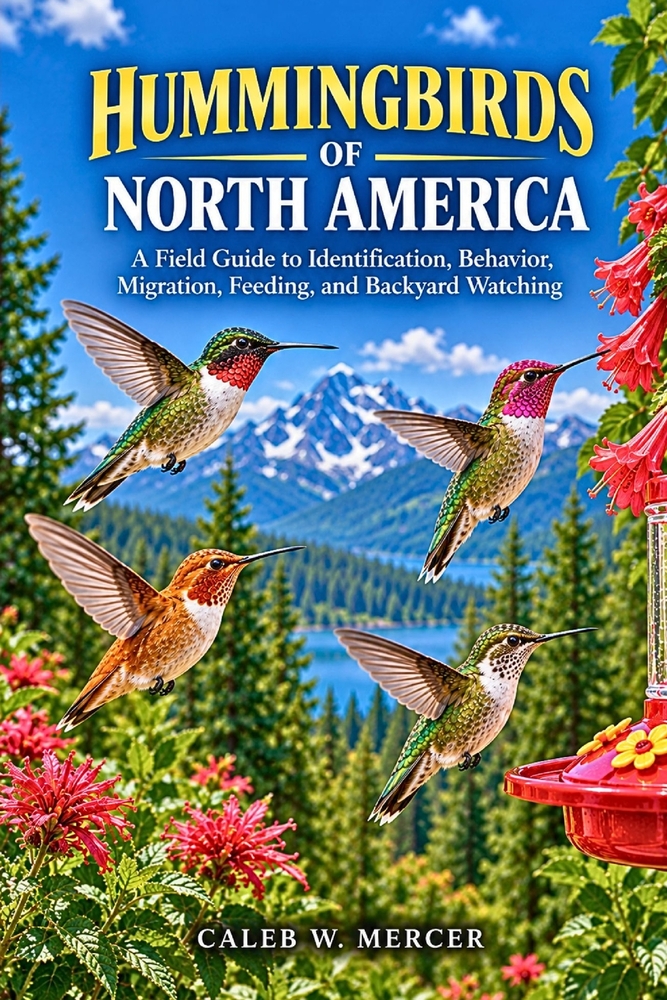 Hummingbirds of North America: A Field Guide to Identification, Behavior, Migration, Feeding, and Backyard Watching cover
